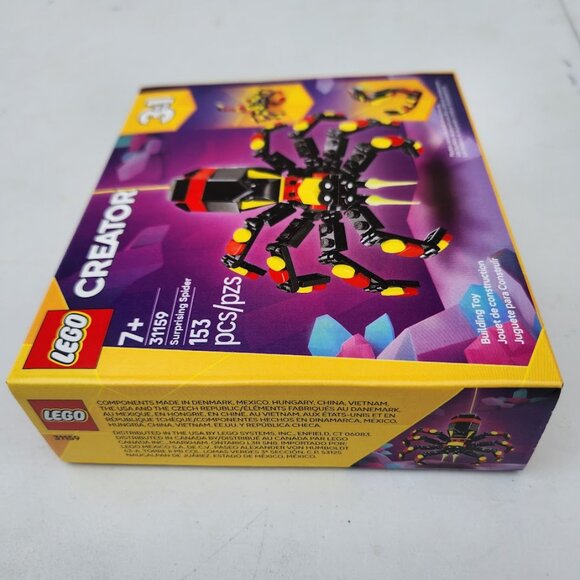 New LEGO Creator 3-in-1 31159 Spider Toy Spider Scorpion Snake Wild Animals Surp - Picture 4 of 16